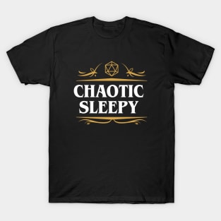 Chaotic Sleepy Alignment T-Shirt